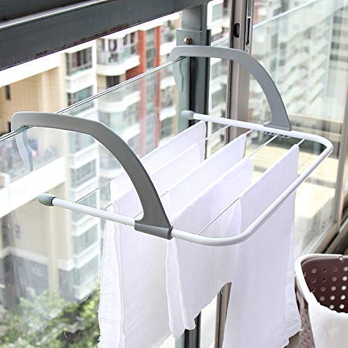 LAVISH ADJUSTABLE FOLDING CLOTHING DRYING RACK HOLDER