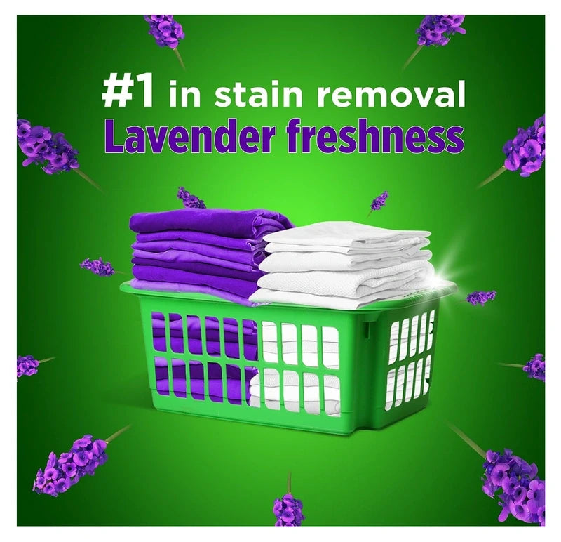 ARIEL LAVENDER FRESHNESS STAIN REMOVAL LIQUID LAUNDRY DETERGENT