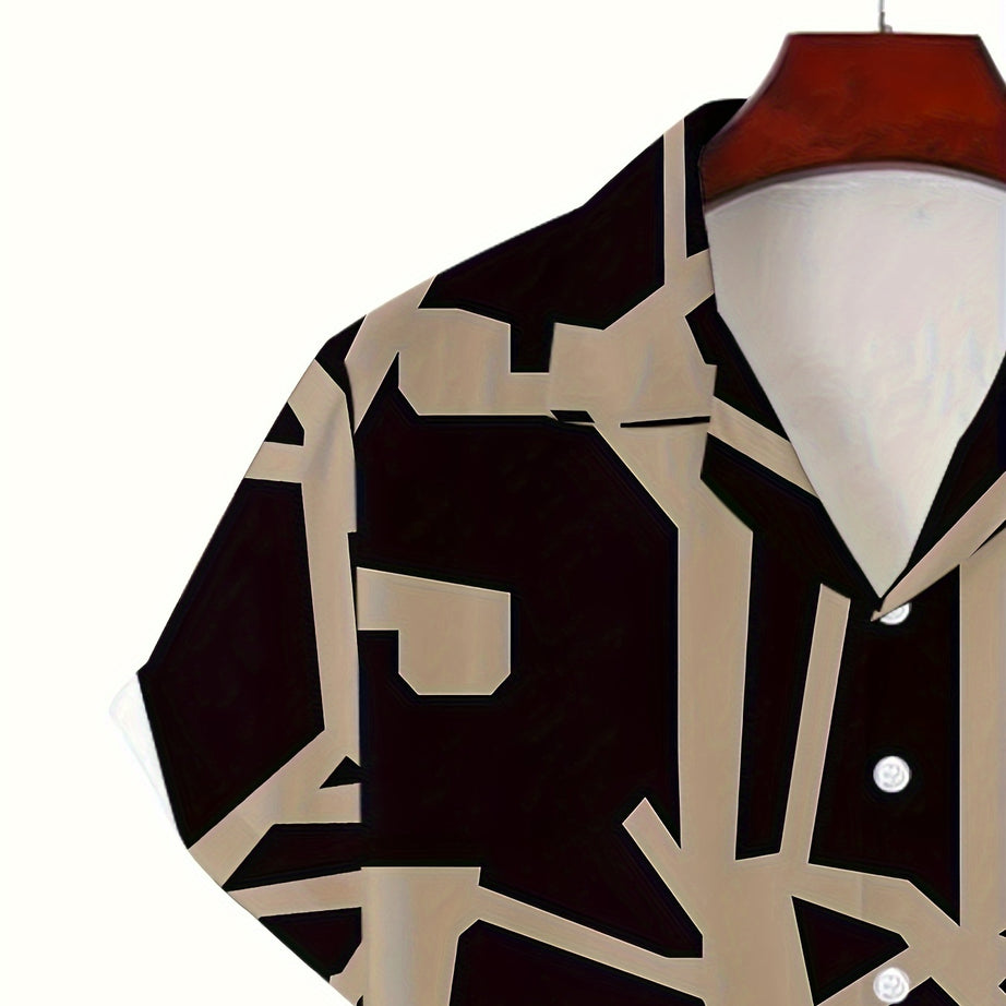 MEN'S 3D PRINT COMFORTABLE FIT TRENDY SUMMER SHIRT