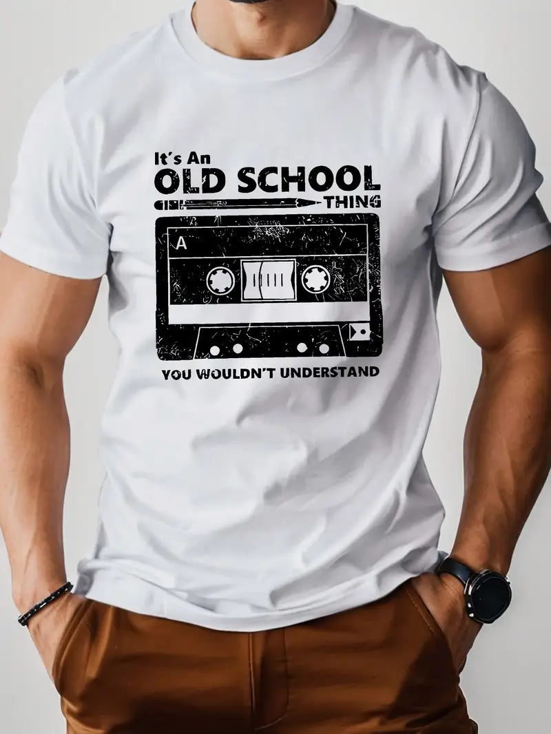 PURE GRAPHIC COTTON COMFORTABLE SHORT SLEEVE T-SHIRT