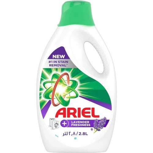 ARIEL LAVENDER FRESHNESS STAIN REMOVAL LIQUID LAUNDRY DETERGENT