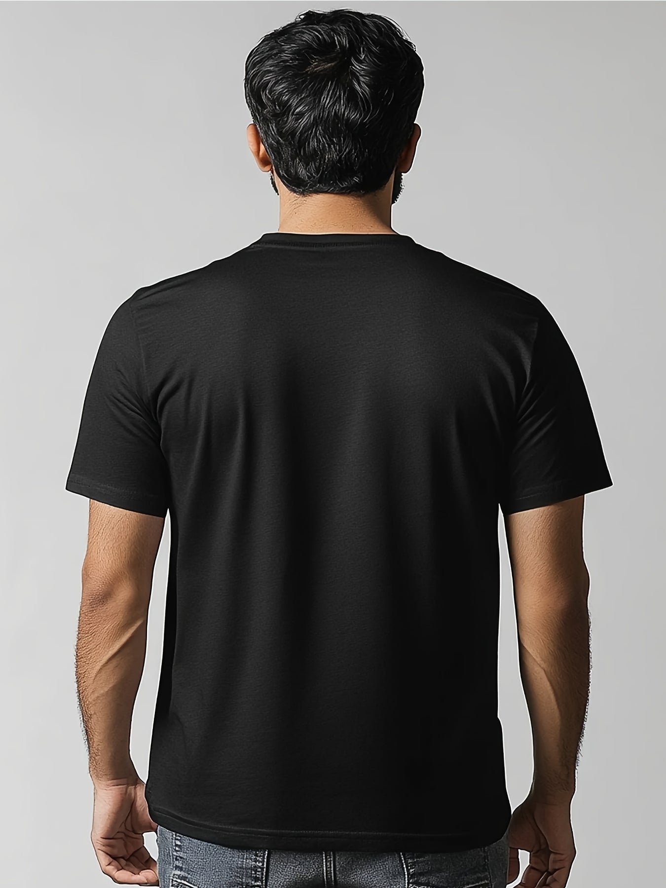 SUMMER CASUAL STREET WEAR  ELEMENT STONES PRINT T-SHIRT