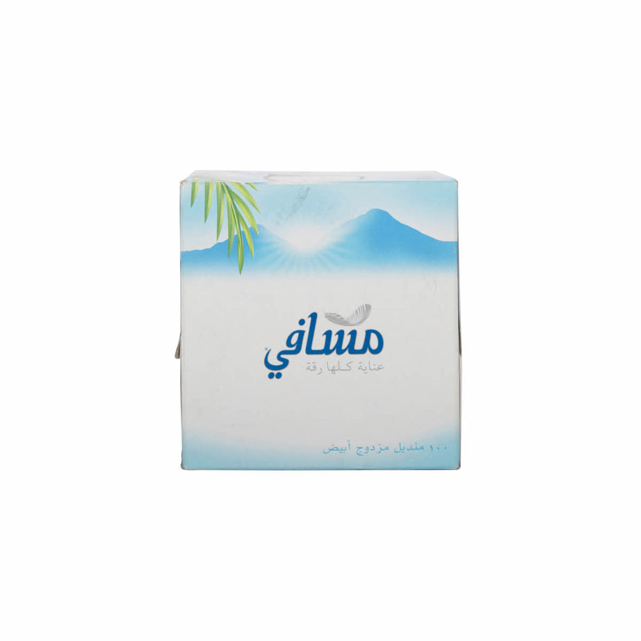 مناديل ناعمة من مسافي سوفت بوتيك 100 ورقة × طبقتين