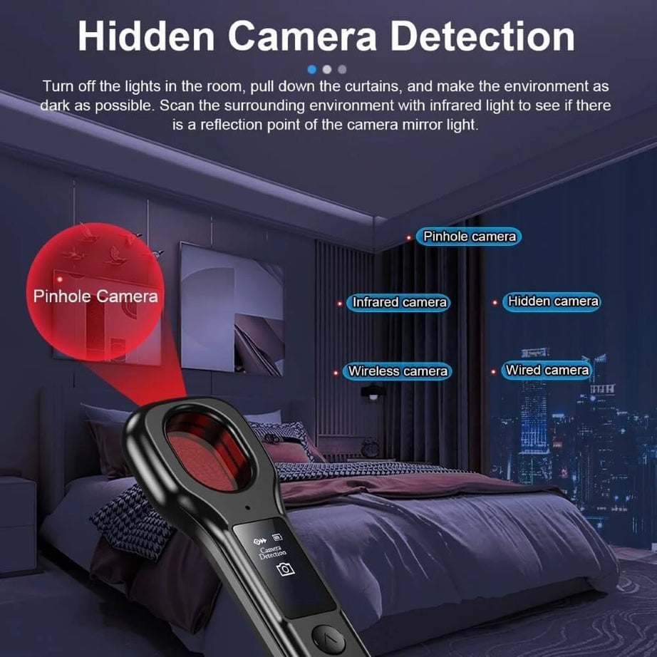 INTELLIGENT  PROFESSIONAL PRIVATE ANTY SPY DETECTOR DETECTOR