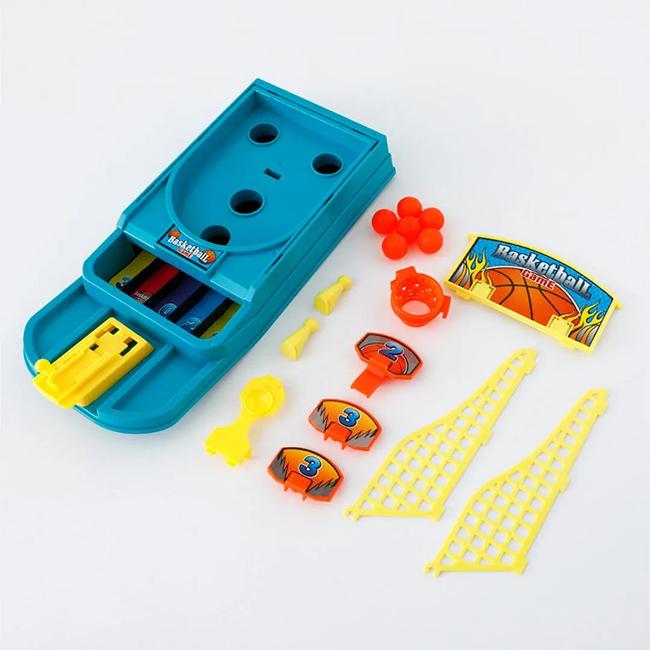 لعبة كرة السلة الصغيرة للأطفال التي تعتمد على إطلاق الكرة بالأصابع