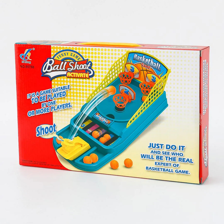 لعبة كرة السلة الصغيرة للأطفال التي تعتمد على إطلاق الكرة بالأصابع