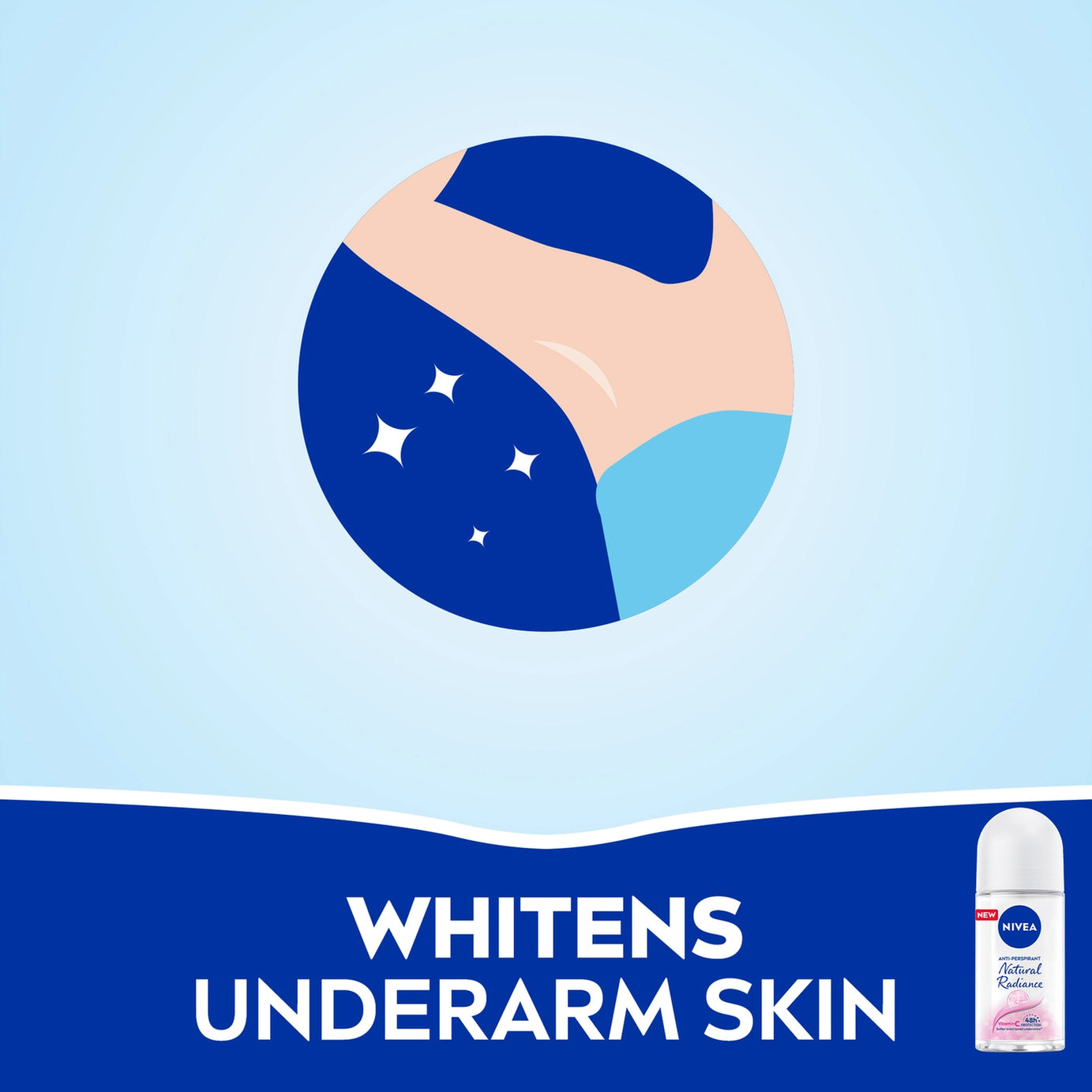 مزيل العرق نيفيا ناتشورال راديانس فيتامين سي 50 مل