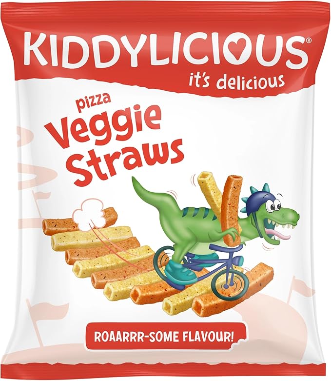 KIDDYLICIOUS KIDS PIZZA VEGGIE STRAWS FLAVOUR 48GM
