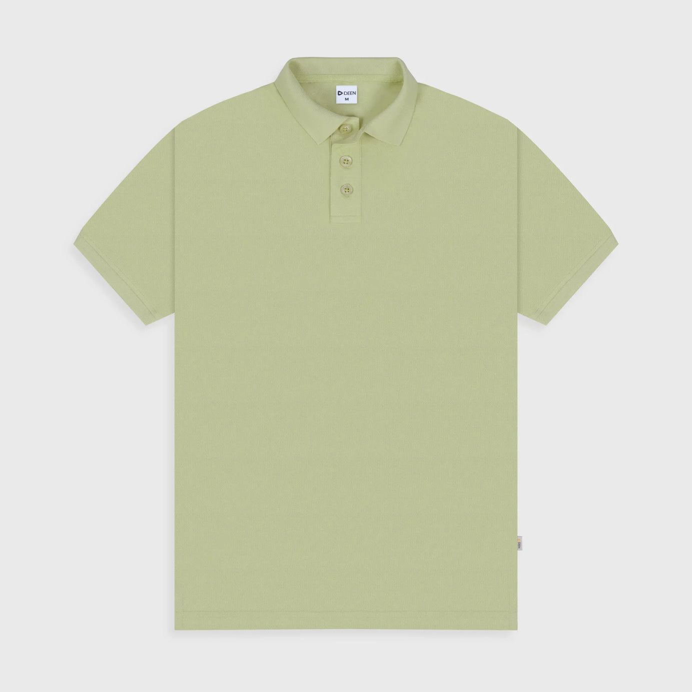 MEN'S STYLISH CASUAL OUTING OLIVE GREEN POLO SHIRT