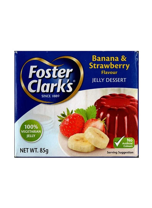 FOSTER CLARK'S MULTI FLAVOUR JELLY DESSERT 85GM