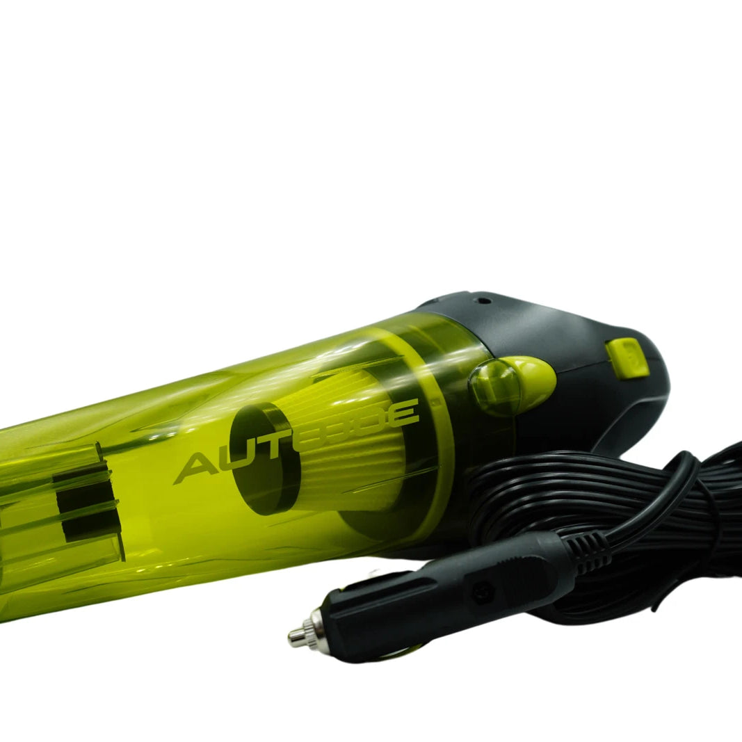 مجموعة مكنسة كهربائية محمولة 12 فولت من AUTOJOE مع حقيبة حمل