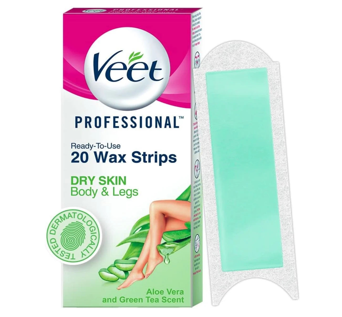 شرائح شمع فيت بروفيشنال لإزالة الشعر بالكامل، 20 قطعة