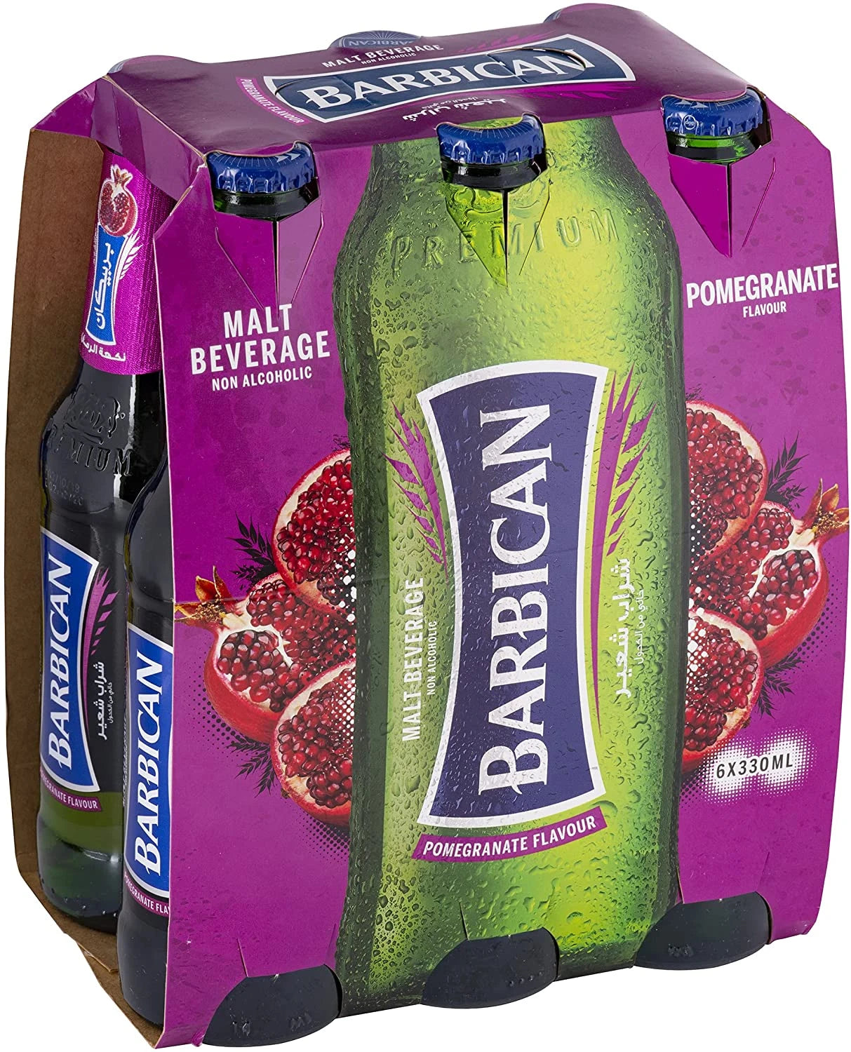 BARBICAN  NON-ALCOHOLIC MALT BEVERAGE 330ML