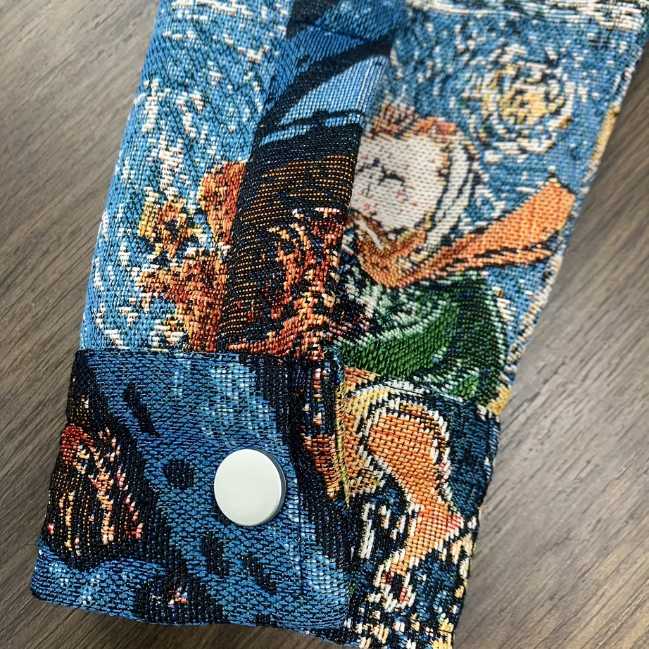 MEN'S CASUAL STREET STYLE SLIM FIT LONG SLEEVE SHIRT