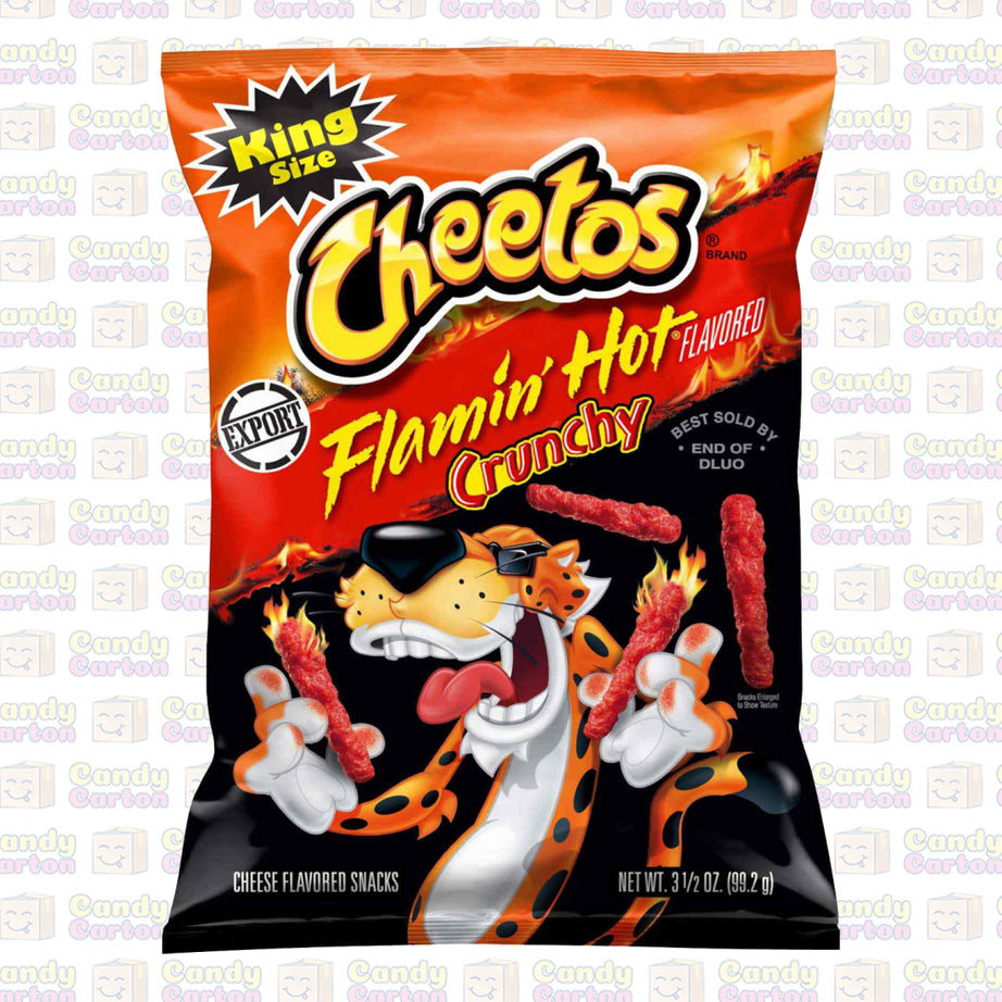 وجبات خفيفة بنكهة الجبنة تشيتوس® كرانشي فلامين هوت®