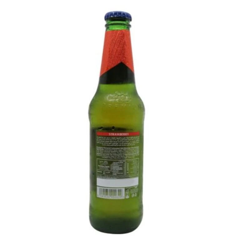 BARBICAN NON ALCOHOLIC STRAWBERRY MALT BEVERAGE 330ML