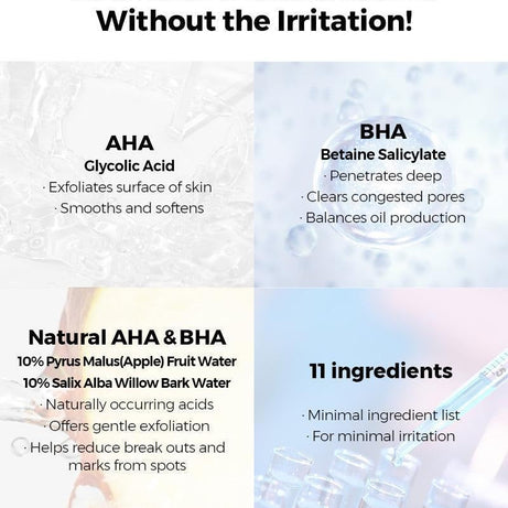 تونر كوسركس AHA/BHA لتنقية البشرة 150 مل