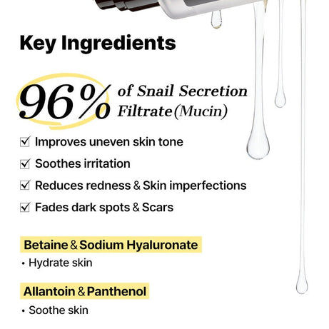 كوسركس - مستحضر الحلزون المتقدم 96 بتركيبة مخاطية قوية 100 مل