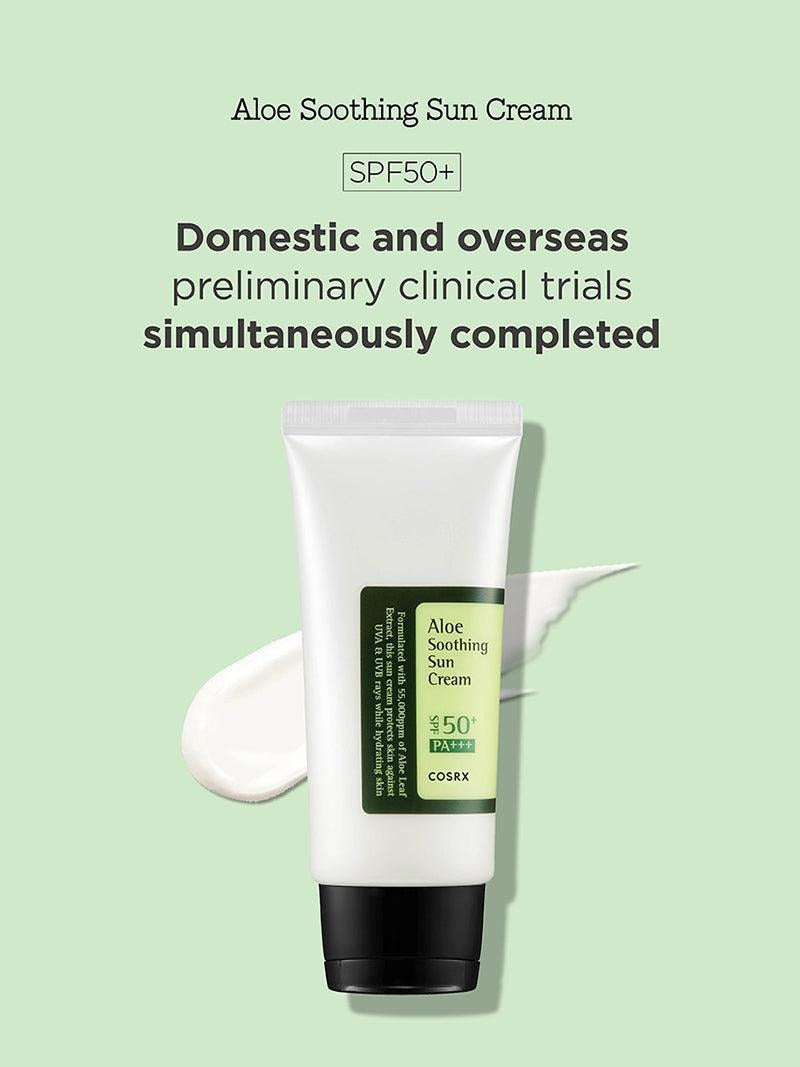 كريم الشمس المهدئ بالألوفيرا من كوسركس 50 مل