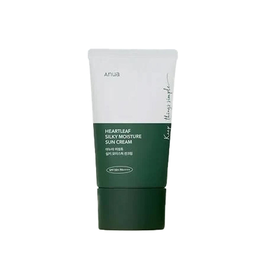 ANUA HEARTLEAF SILKY MOISTURE SUN CREAM 50ML