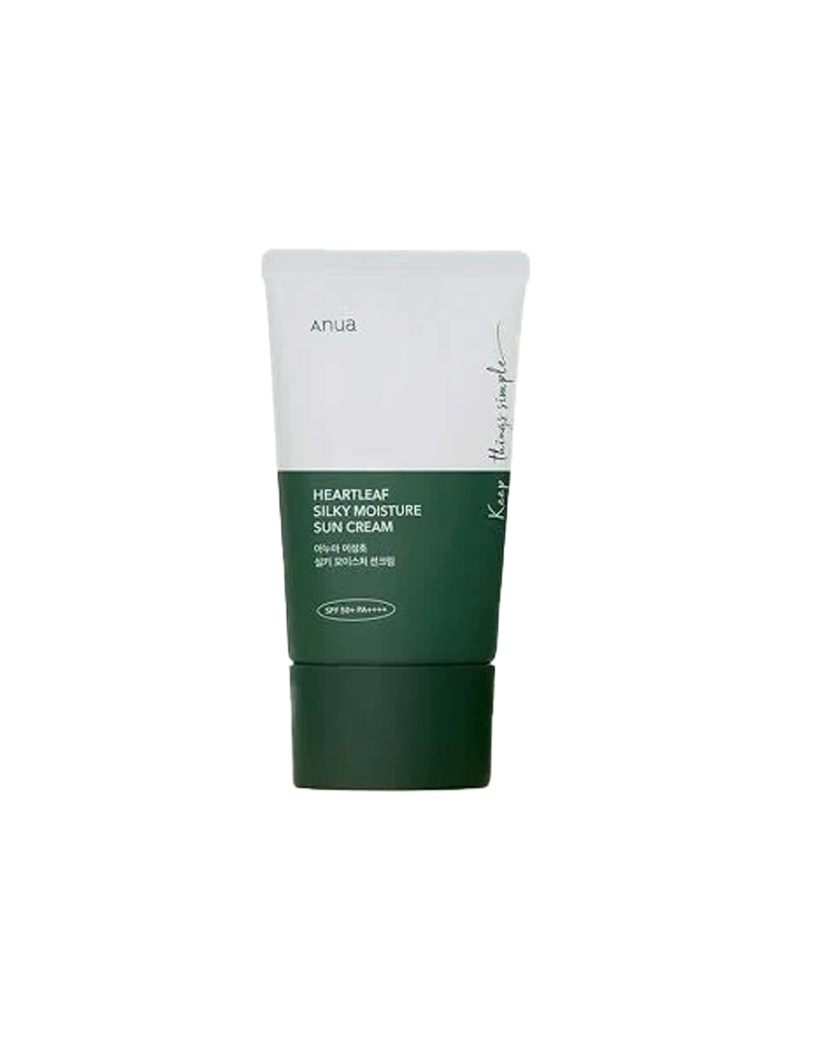 ANUA HEARTLEAF SILKY MOISTURE SUN CREAM 50ML
