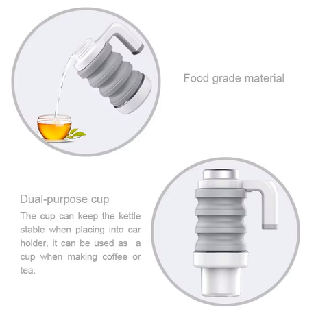 GREENLION CAR FOLDING ELECTRIC KETTLE 500ML