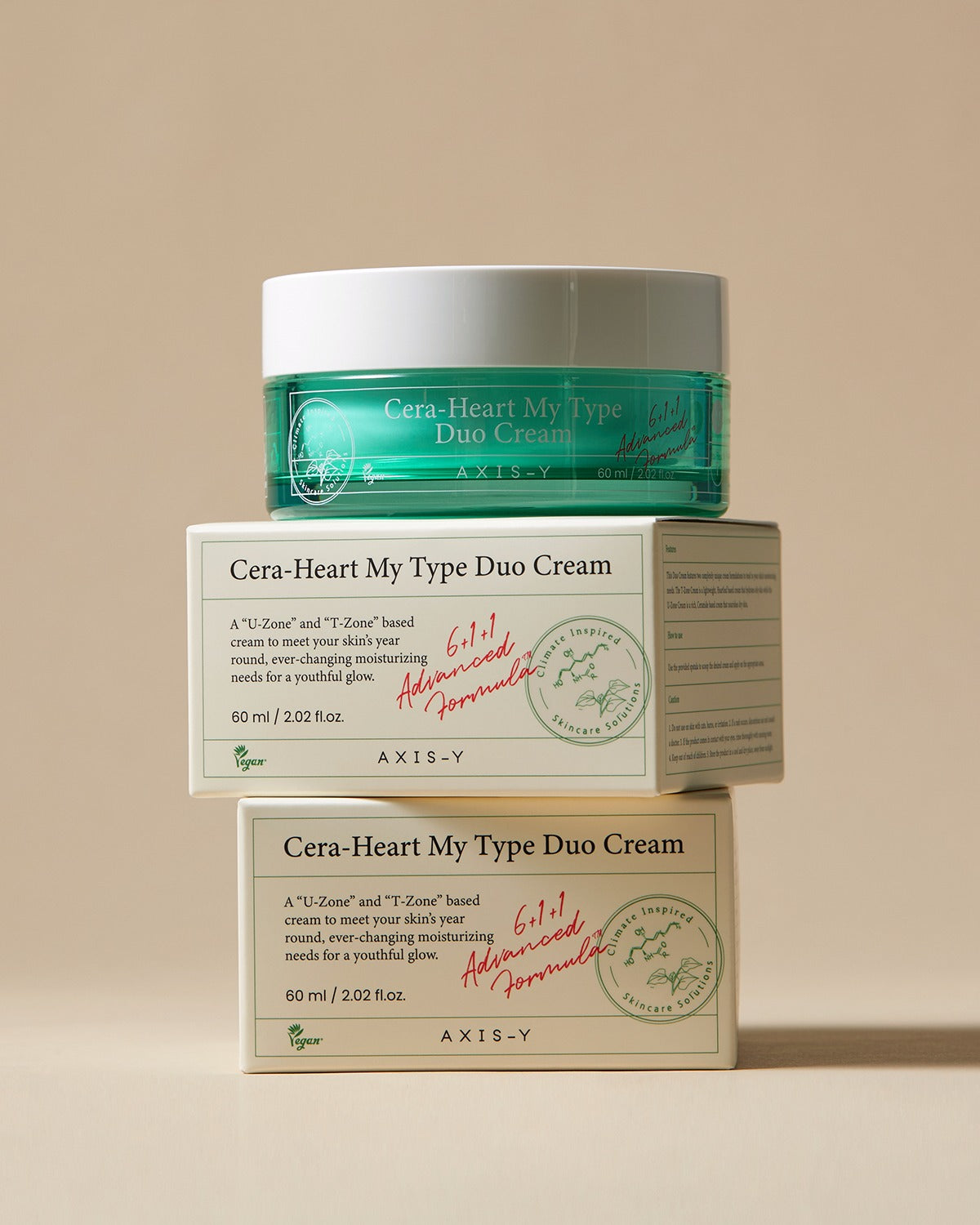 AXIS-Y CERA-HEART MY TYPE DUO CREAM 60ML