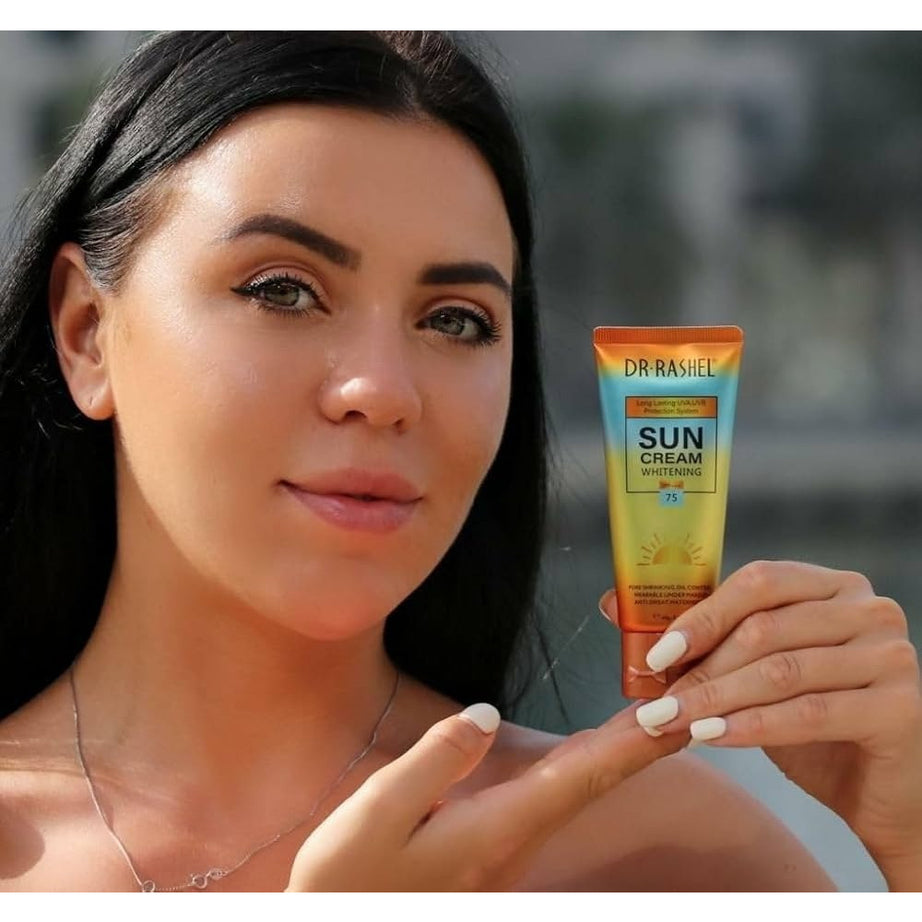 كريم تفتيح البشرة من دكتور راشيل بعامل حماية من الشمس 75، 60 جم