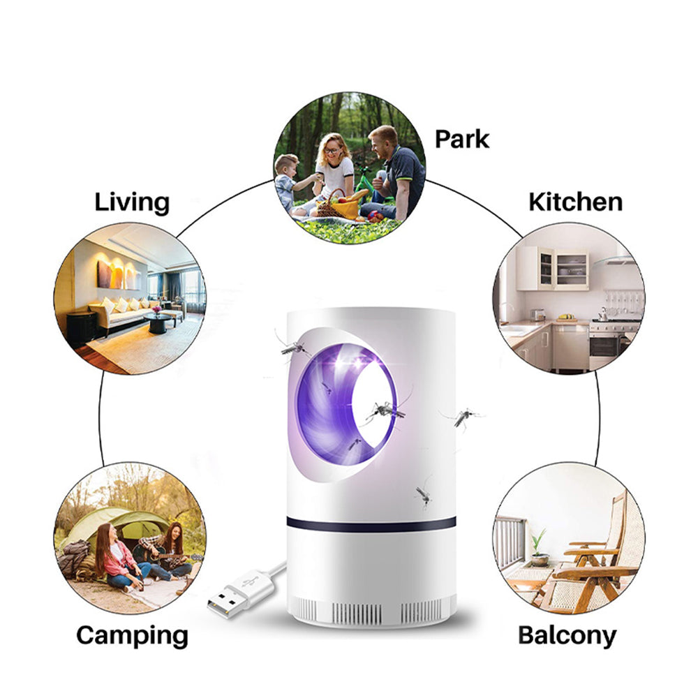 LAVISH ECO-FRIENDLY USB ELECTRIC MOSQUITO KILLER TRAP DEVICE
