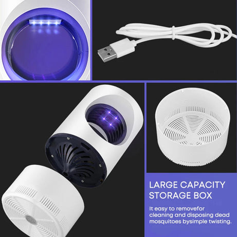 LAVISH ECO-FRIENDLY USB ELECTRIC MOSQUITO KILLER TRAP DEVICE
