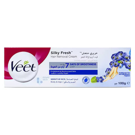 كريم إزالة الشعر فيت سيلكي فريش للبشرة الحساسة 100 جرام