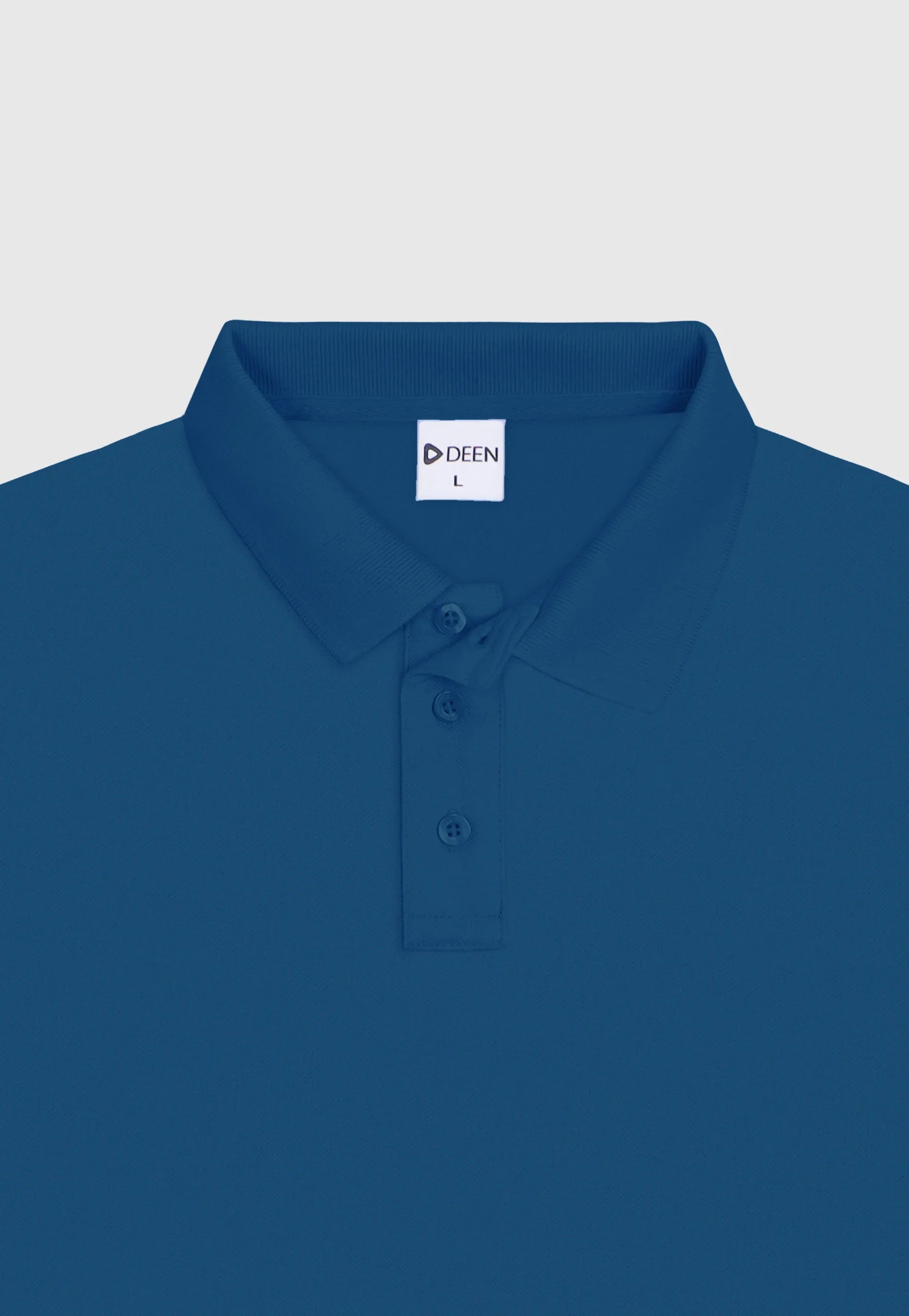 COMFORT COTTON FIT VENICE BLUE POLO SHIRT
