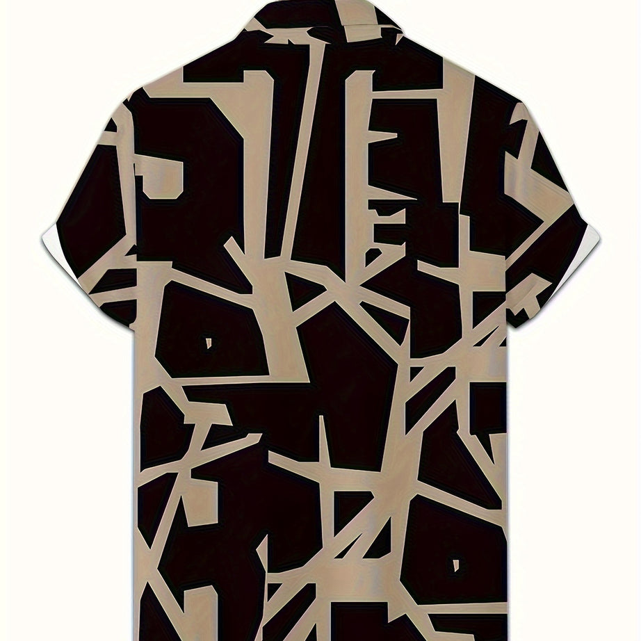 MEN'S 3D PRINT COMFORTABLE FIT TRENDY SUMMER SHIRT