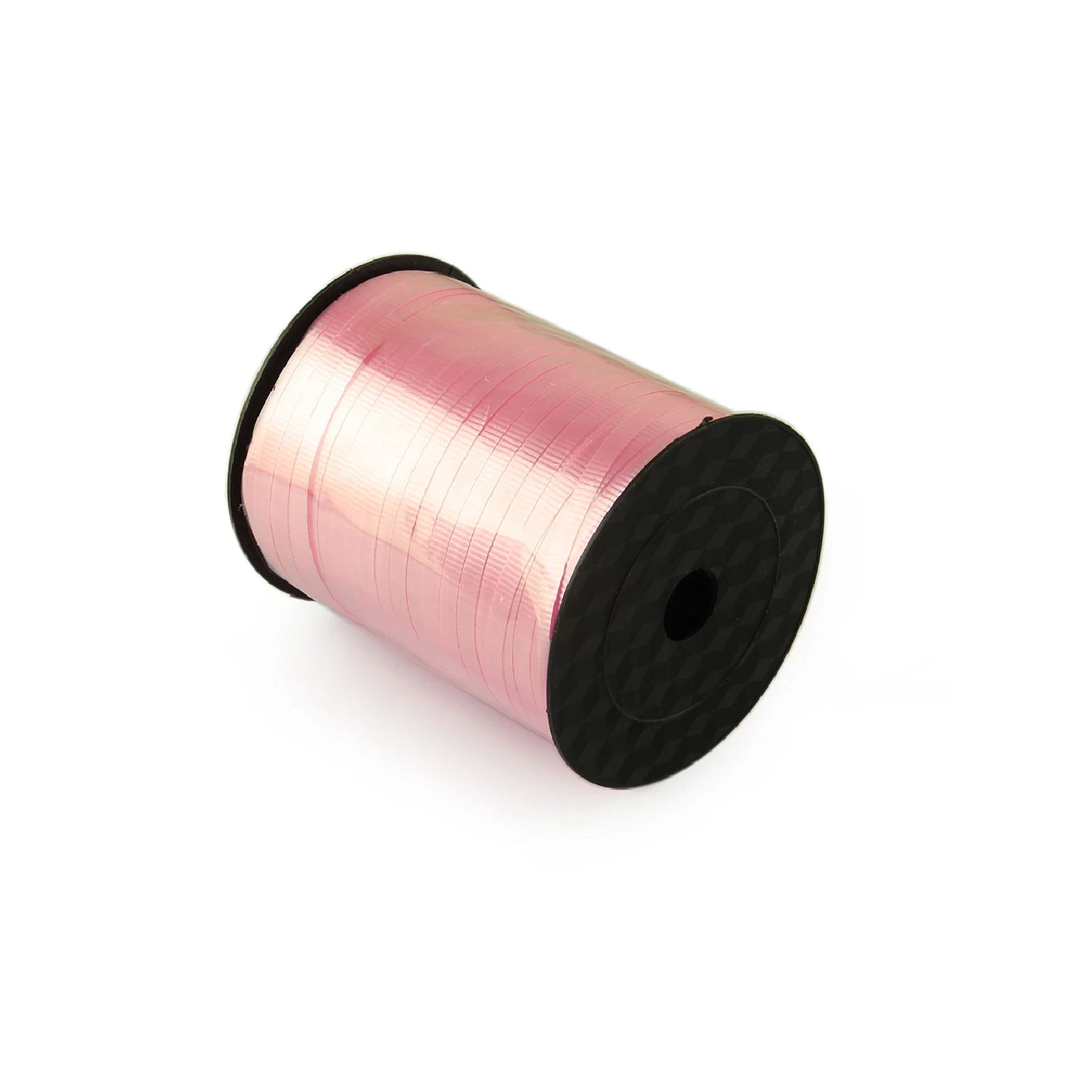 ROSYMOMENT  METALLIC CRIMPED RIBBON PINK COLOR 500 YARD (457 MTRS)