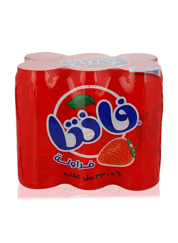 FANTA STRAWBERRY CARBONATED SOFT DRINK CAN
