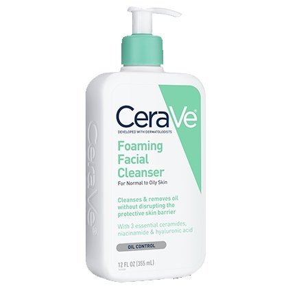 CeraVe Foaming Facial Cleanser for Normal to Oily skin