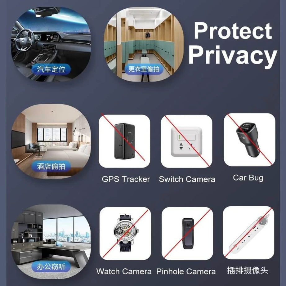 INTELLIGENT  PROFESSIONAL PRIVATE ANTY SPY DETECTOR DETECTOR