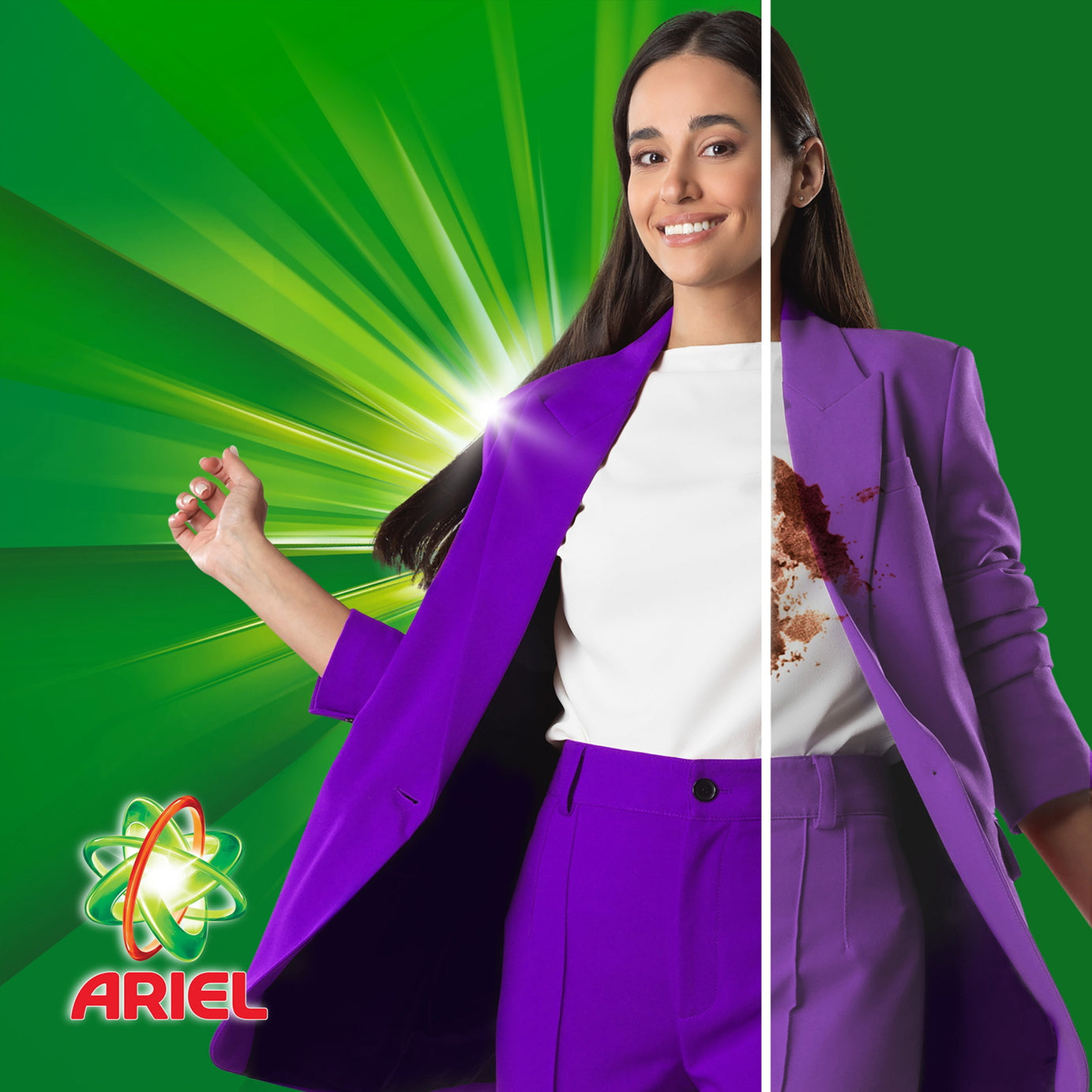 ARIEL AUTOMATIC DOWNY FRESHNESS STAIN REMOVAL LIQUID GEL DETERGENT