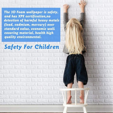 COOLBABY SELF-ADHESIVE 3D WALL STICKER 10PC 58 SQ FT