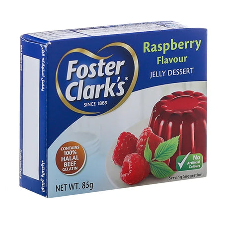 FOSTER CLARK'S MULTI FLAVOUR JELLY DESSERT 85GM