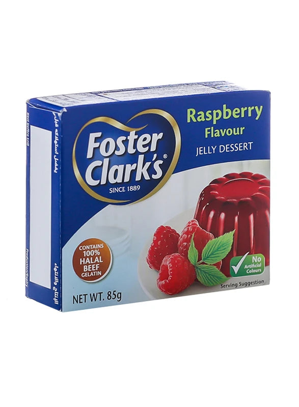 FOSTER CLARK'S MULTI FLAVOUR JELLY DESSERT 85GM