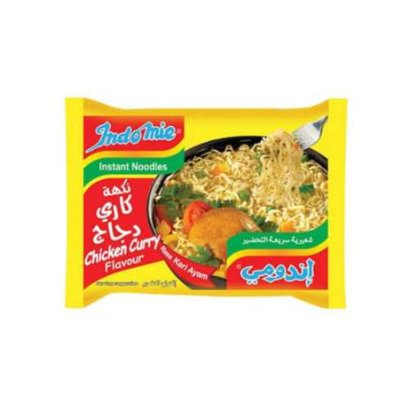 INDOMIE CHICKEN CURRY FLAVOUR INSTANT NOODLES 75GM