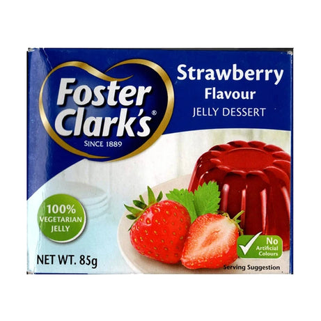 FOSTER CLARK'S MULTI FLAVOUR JELLY DESSERT 85GM