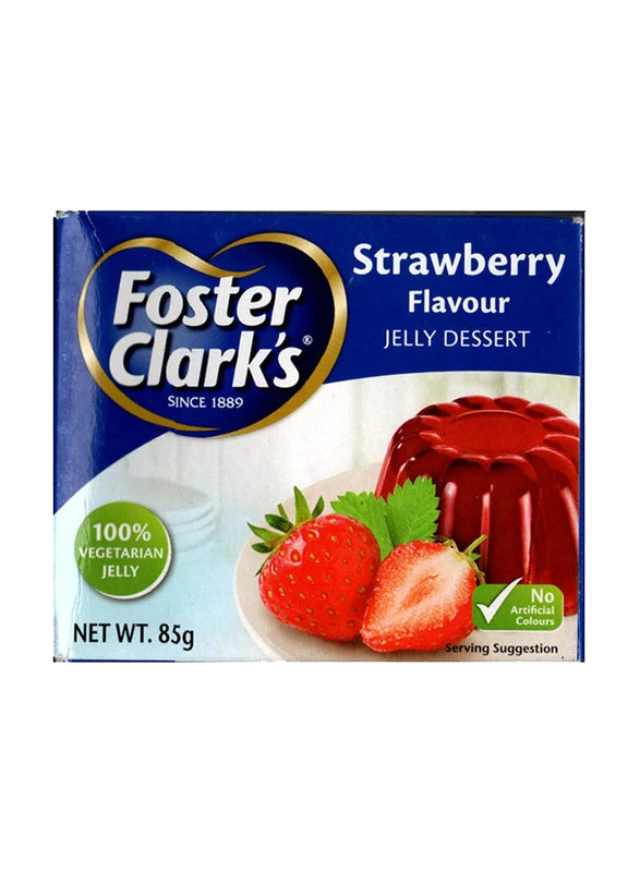 FOSTER CLARK'S MULTI FLAVOUR JELLY DESSERT 85GM