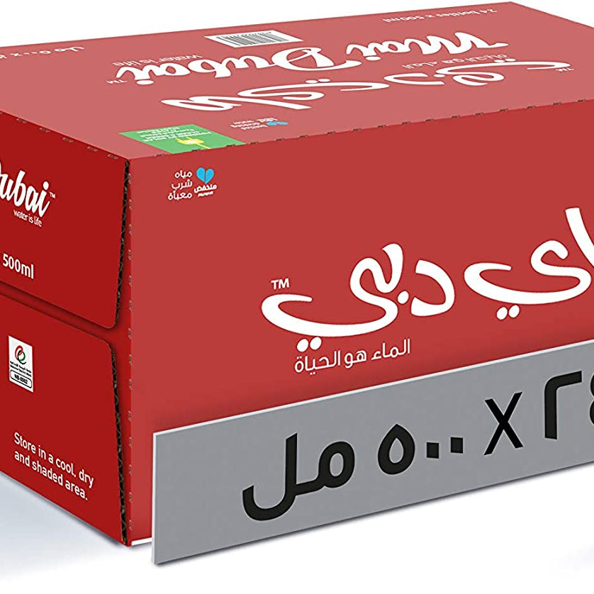 مياه شرب معبأة من ماي دبي 500 مل 24 قطعة/عبوة