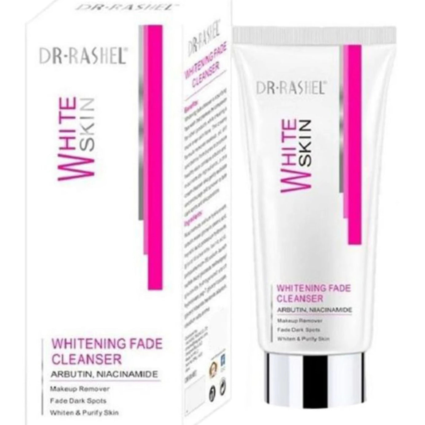 منظف ​​البشرة وايت سكن وايت من دكتور راشيل 80 مل