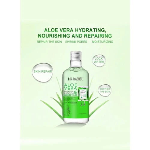 تونر جل الصبار المهدئ والمنعم من دكتور راشيل 500 مل