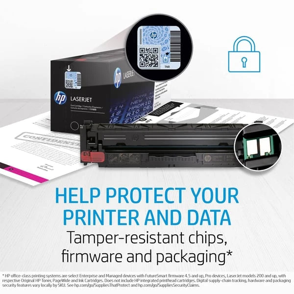 خرطوشة حبر ليزرجيت HP 410A CYAN PRINT LASRJET CF411A