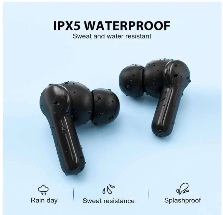 QCY T13 TWS LONG BACKUP WATERPROOF WIRELESS EARBUDS