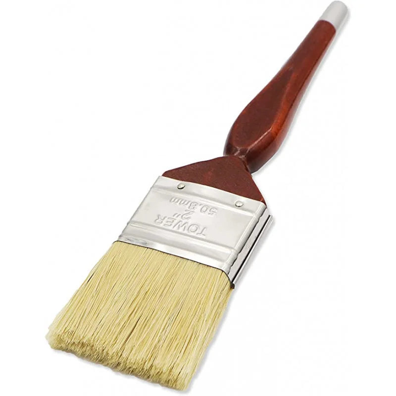 فرشاة طلاء ذات شعيرات فضية من تاور